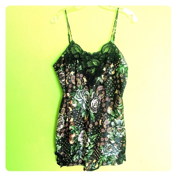 Vintage Victoria Secret Floral Lace Lingerie - Picture 1 of 5